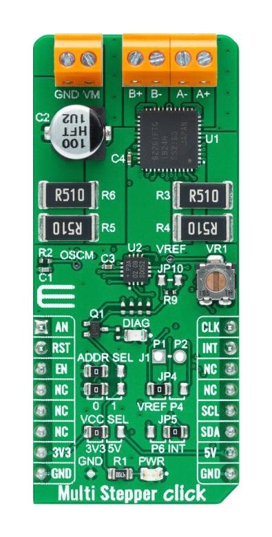 MikroElektronika Mikroe-5040 Dev Board, Bipolar Stepper Motor