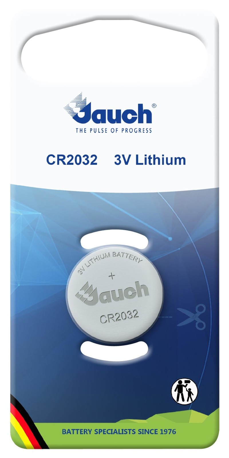 Jauch Cr 2032 Battery, Non Rechargeable, 240Mah, 3V