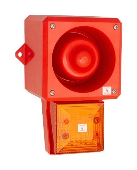 Clifford And Snell 245280 Audio/visual Signal, Flash, 24Vdc, Amber