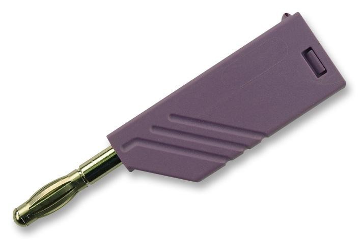 Hirschmann Test And Measurement 934100109 Test Plug, 4mm, Violet, Ma 1