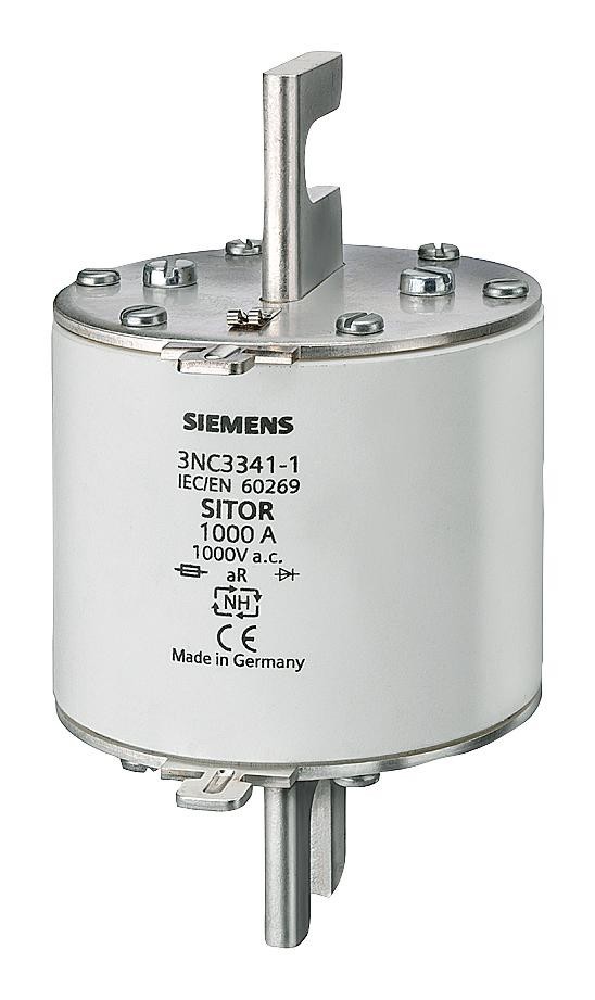 Siemens 3Nc3342-1U Hrc Fuse, 1.1Ka, 800Vac, 440Vdc, Blade