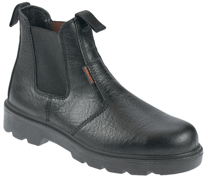 Worksite Ss600Sm  5 Dealer Boot, Black, Size 5