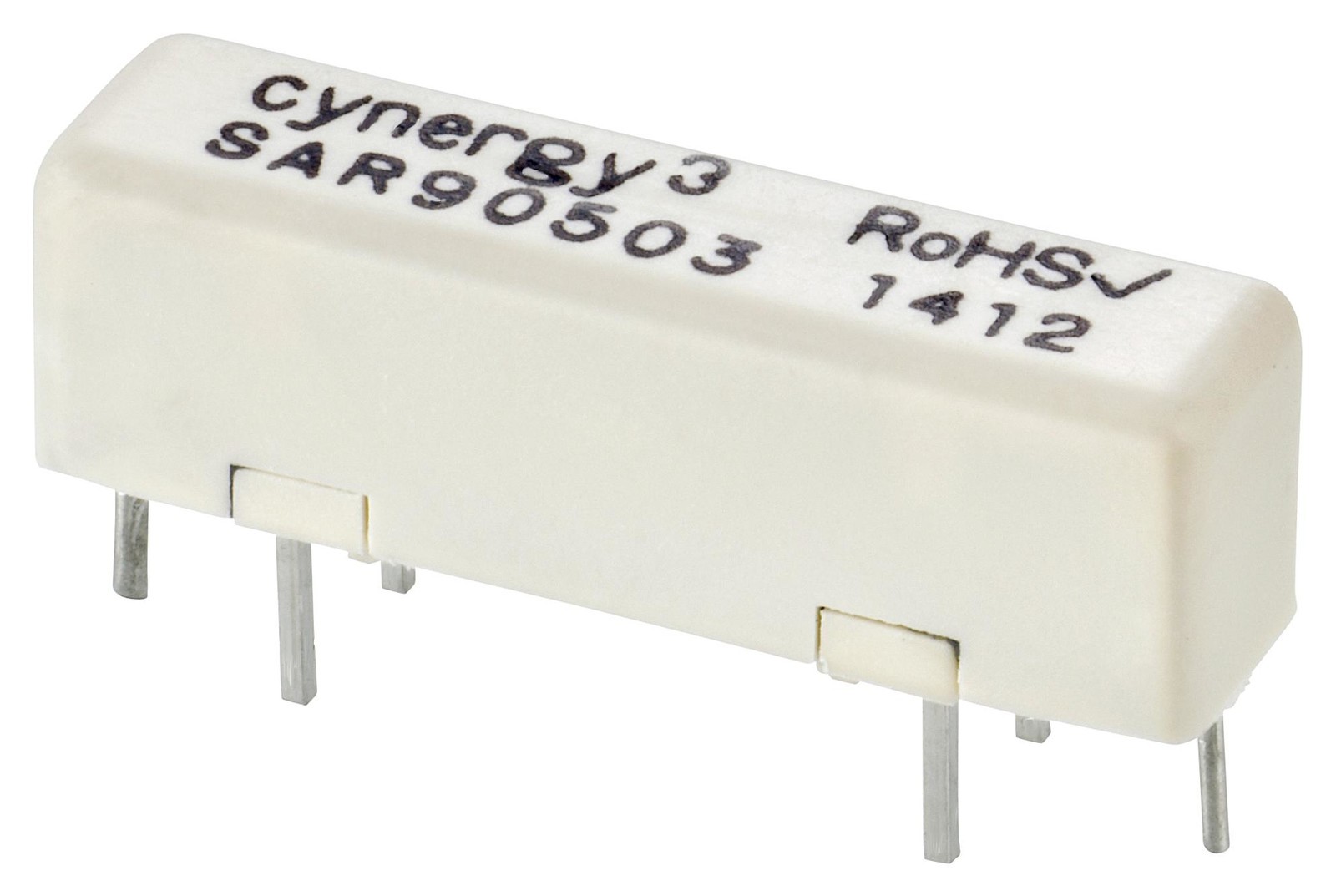 Sensata/cynergy3 Sar90505 Relay, Reed, Spst-No, 20V, 0.5A, Tht