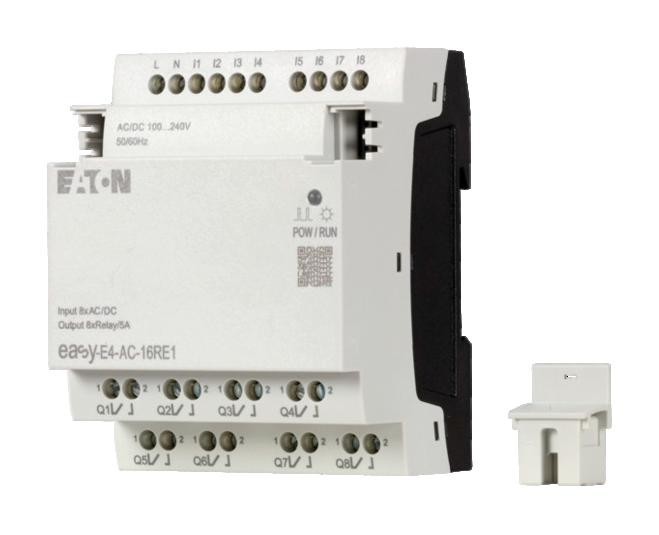 Eaton Moeller Easy-E4-Ac-16Re1 Digital I/o Module, 8 I/o, 240Vdc/vac