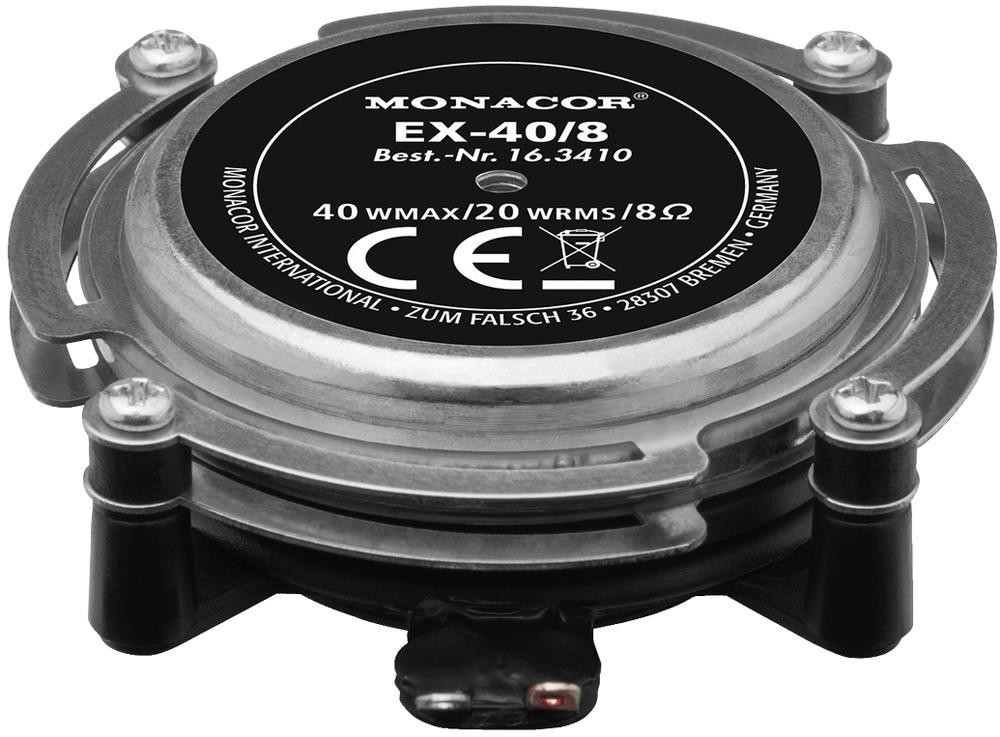 Monacor Ex-40/8 Audio Exciter/resonator, 20W 8R