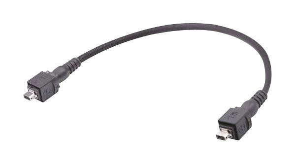 HARTING 33483434806020 Enet Cord, Cat6A, Ix A Plug-Plug, 2M