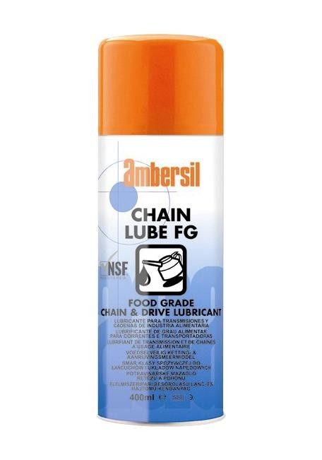 Ambersil Chainlube Fg, 400Ml Lubricant, Aerosol, 400Ml