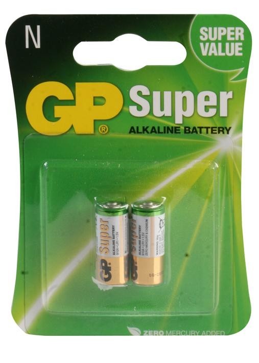 Gp Batteries Gp910A-C2 Battery, Alkaline, N, Pk2
