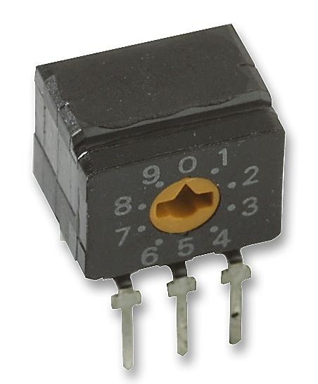 Omron A6Cv-10R Switch, 10 Pos, Bcd, Vert
