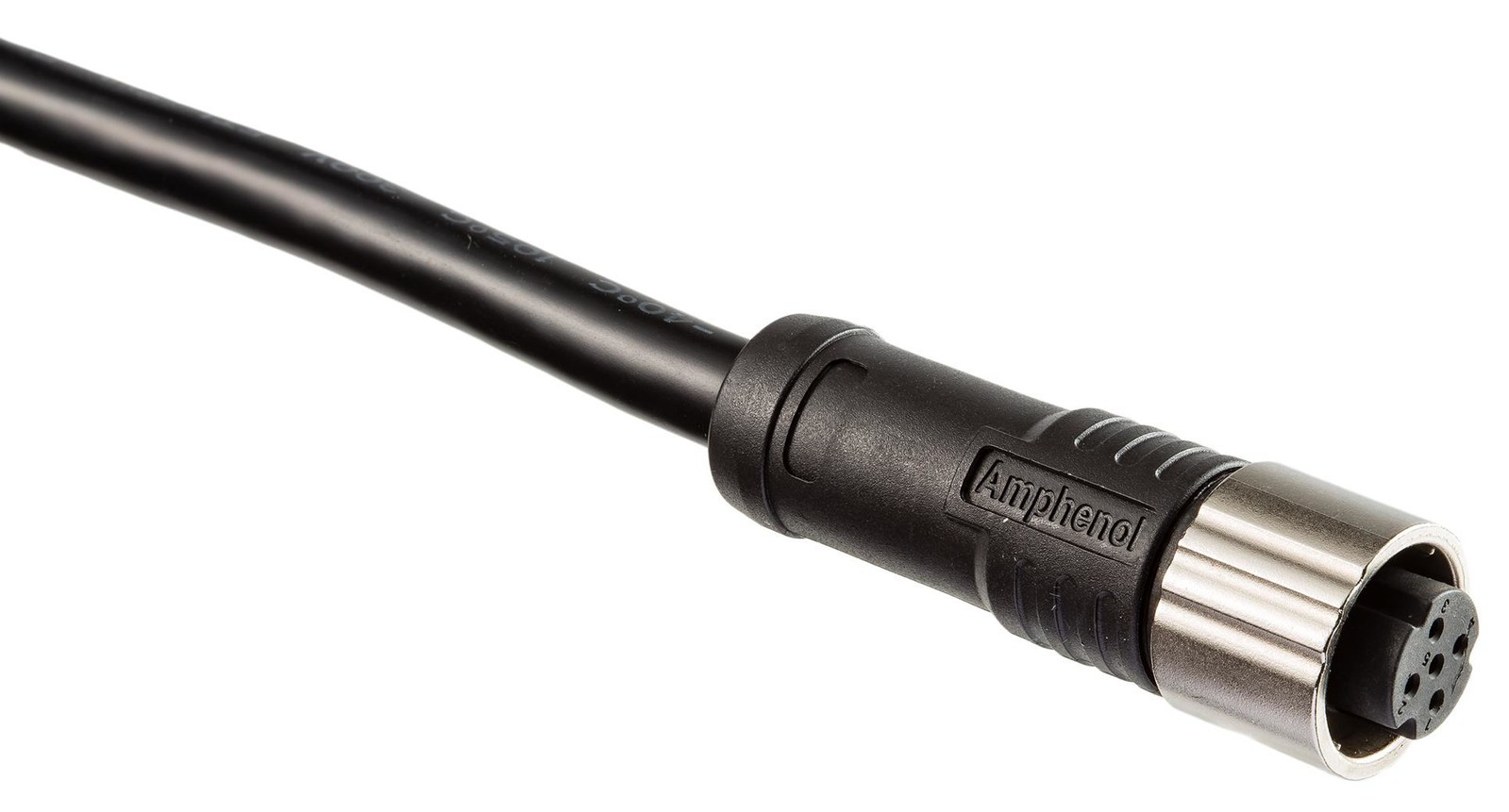 Amphenol LTW Asd-05Pmms-Qc8A15. Cable Assy, 5P Cir Plug-Free End, 150mm