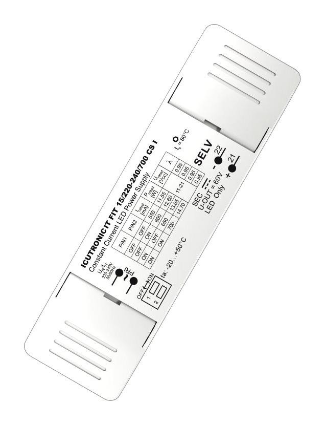 Osram It-Fit-15/220-240/700-Cs-I Led Driver, Constant Current, 14.7W