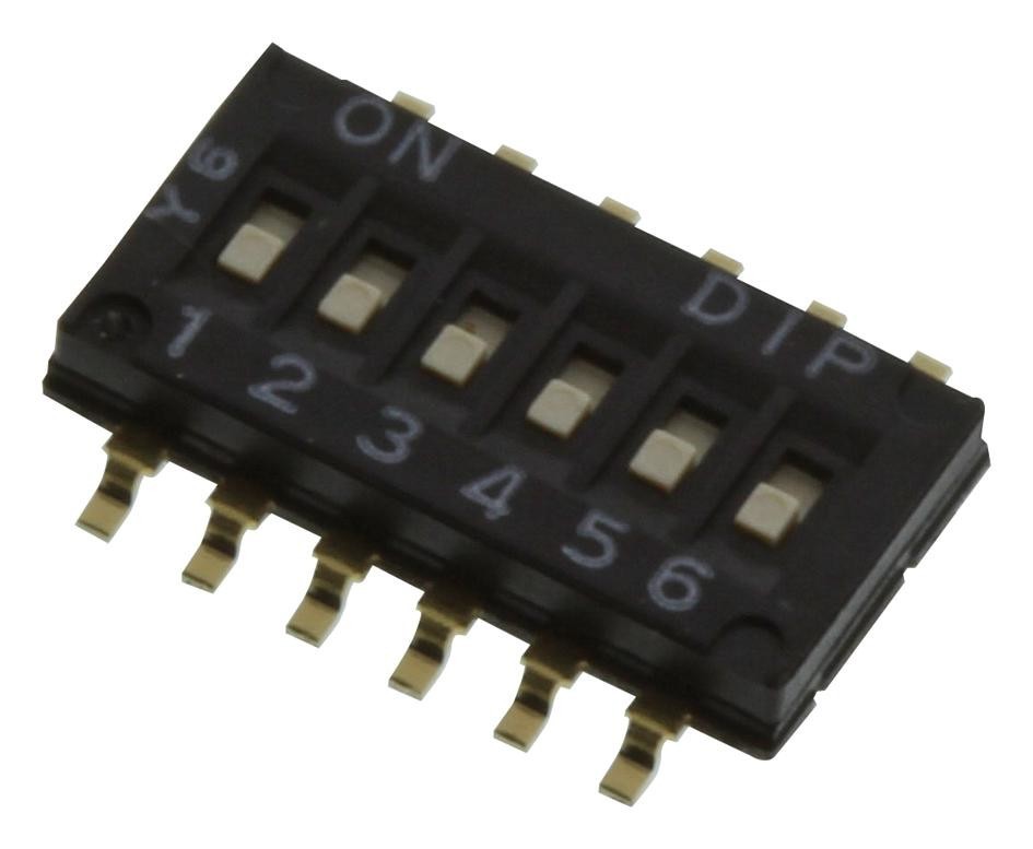 Multicomp Pro Mcdhn-06F-V Switch, Dip, Smd, 6 Way