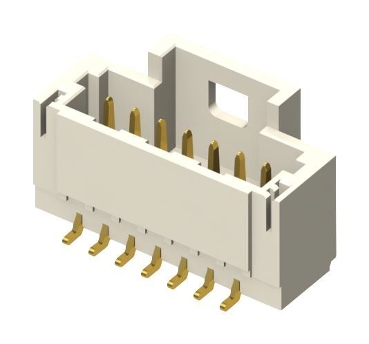 Samtec T1M-02-F-Sv-L Wtb Connector, Header, 2Pos, 1Row, 1mm