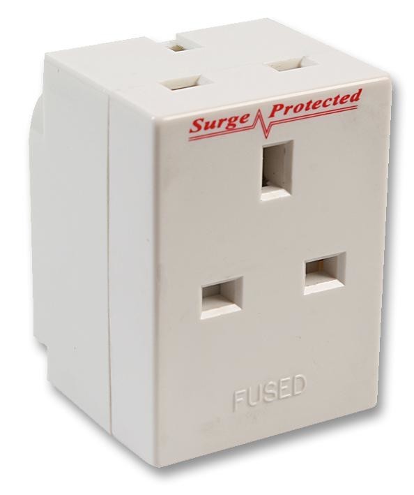 Pro Elec Pelb1636 Fused 13A Adaptor 3 Way Surge