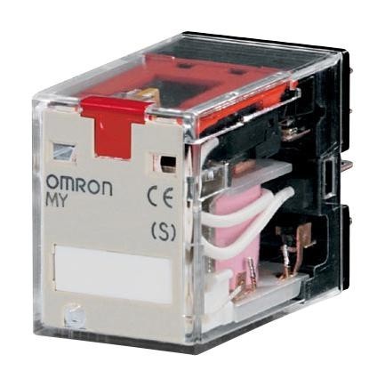 Omron My2In 24Acs Relay, Dpdt, 250Vac, 30Vdc, 10A