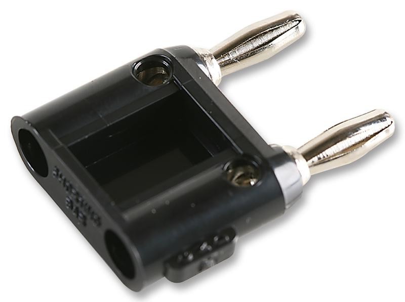 Pomona Mdp-S-0 Adaptor, 2X, 4mm+Cable, Ring, Black