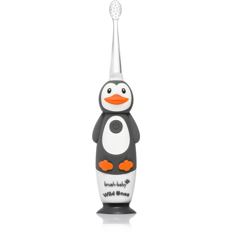 Brush Baby WildOnes WildOne electric toothbrush + 2 replacement heads for children Penguin 1 pc