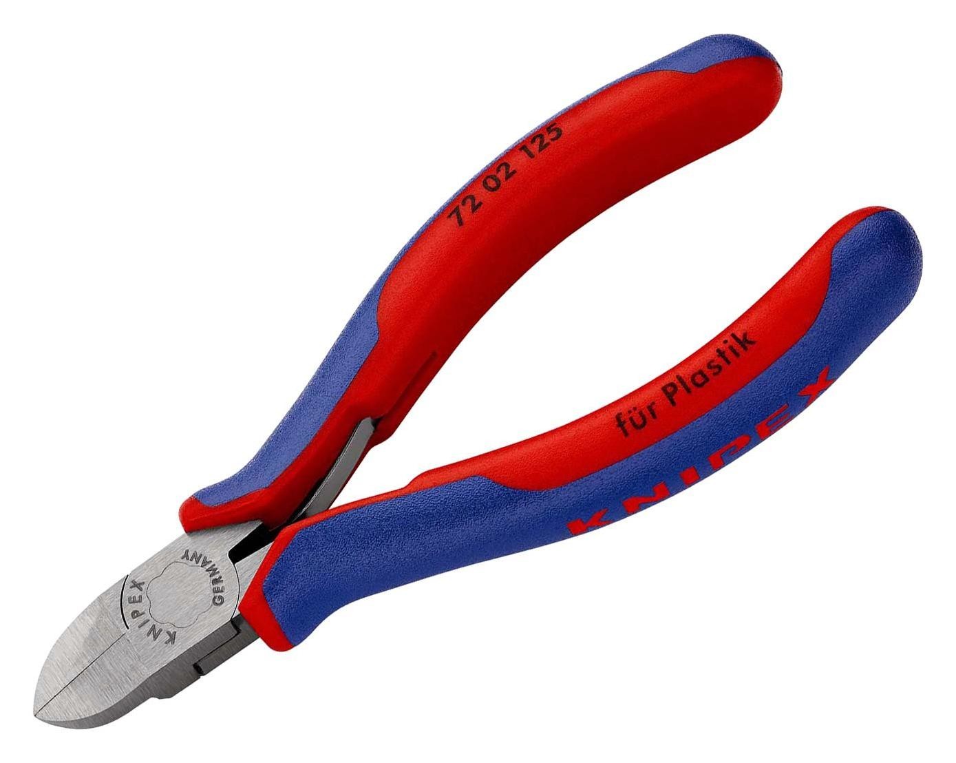Knipex 72 02 125 Wire Cutter, Diagonal, 125mm