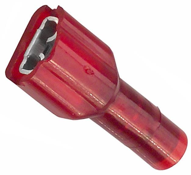 Multicomp Pro Mc29391 Terminal, Female DisConnectorect, 0.25In, Red