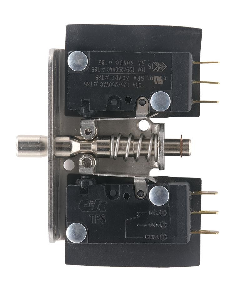 C&k Components 11Sl40410. Safety Interlock Sw, Spdt, 10A, 250Vac