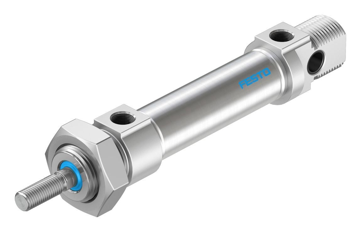 Festo Dsnu-20-35-Pps-A Cylinder, Dbl Acting, 20mm, 10Bar, 35mm