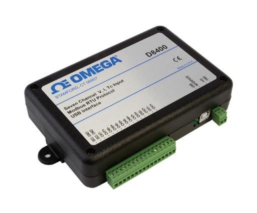 Omega D8400. Data Acquisition Unit, Volt/temp/current