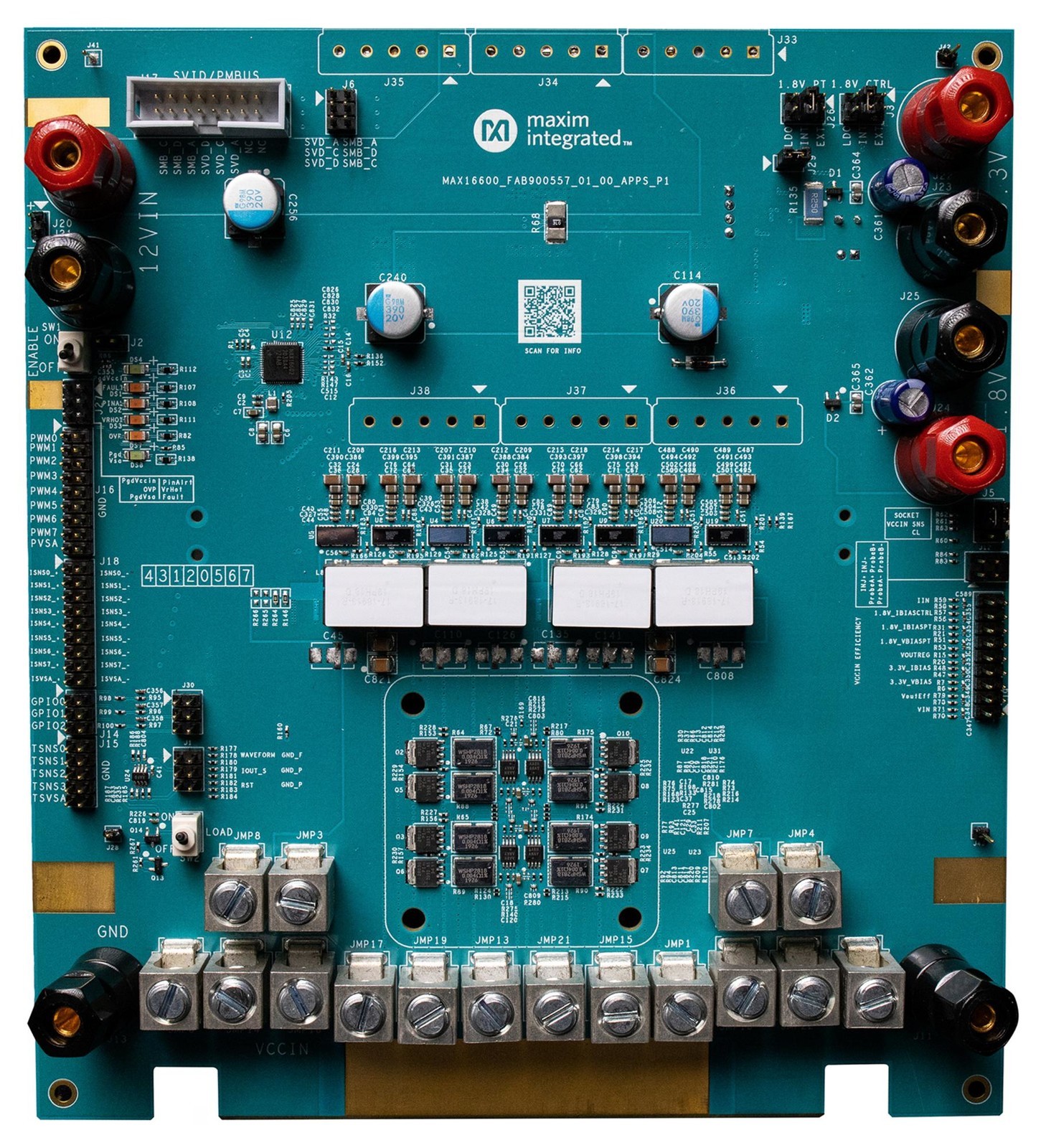 Maxim Integrated/analog Devices Max16602Cl8Evkit# Eval Kit, Vr13.hc / Ai Core Server Cpu