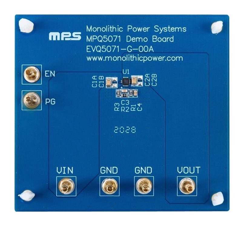 Monolithic Power Systems (Mps) Evq5071-G-00A Evaluation Board, Load Switch