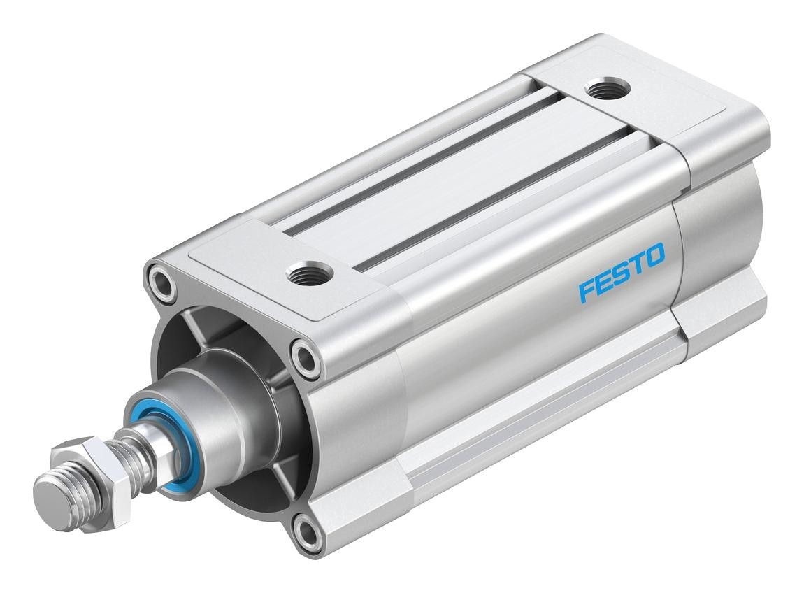 Festo Dsbc-80-100-Ppsa-N3 Cylinder, Dbl Acting, 80mm, 12Bar, 100mm