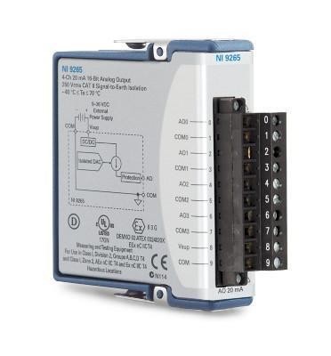 NI 779334-01 NI-9265, Current Output Module, 16Bit