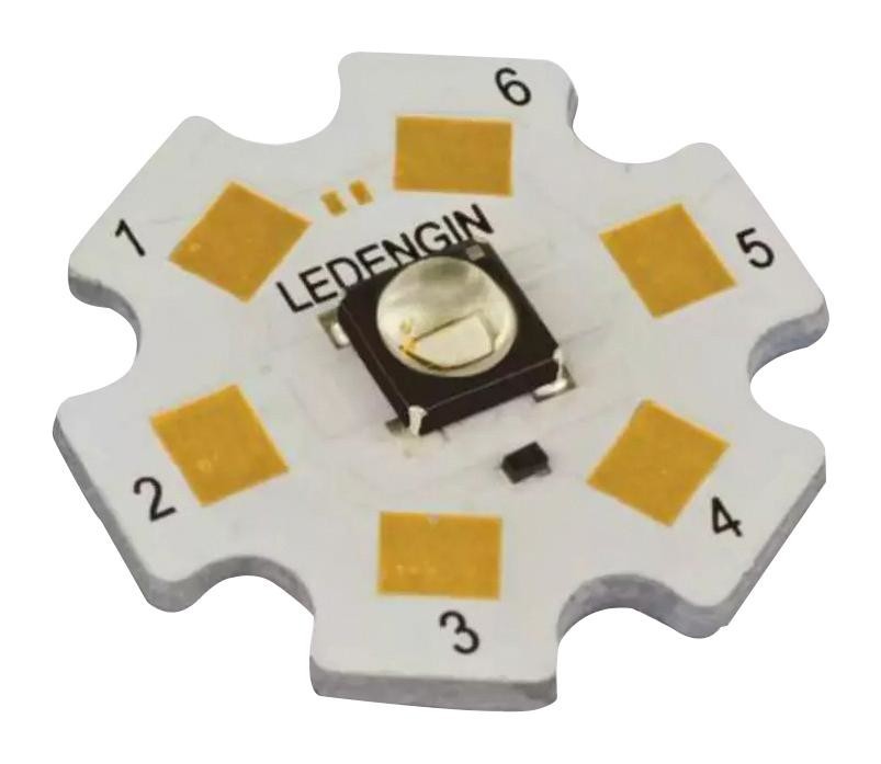 Ams Osram Group Lz1-10Ubn0-00U8 Uv Led Module, 1 Chip, 410Nm, 1.45W