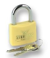 Sterling Security Products Bl4Y Yellow Lock-Out Padlock