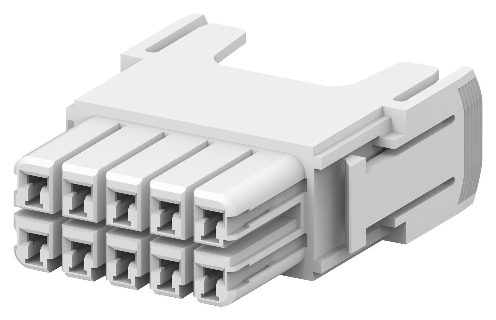 Amp Connectors / Te Connectivity 2312734-2 Heavy Duty Module, Rcpt, 10Pos, 11A