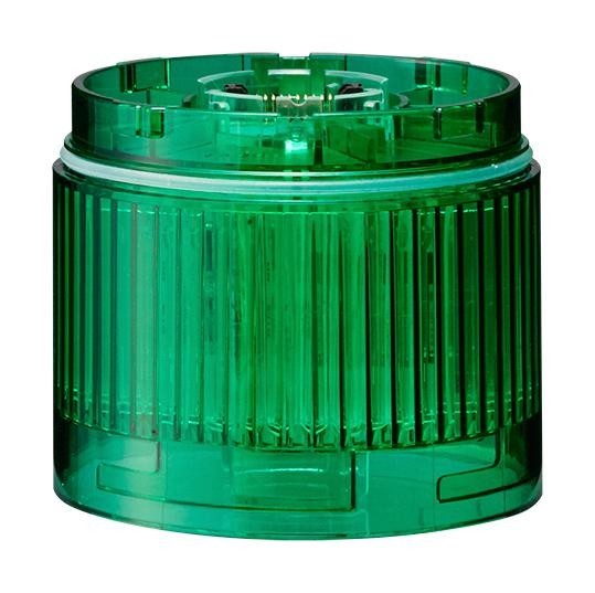 Patlite (U.s.a.) Lr6-E-G+Fb295 Led Unit, Green, 50mm X 60mm, 24Vdc