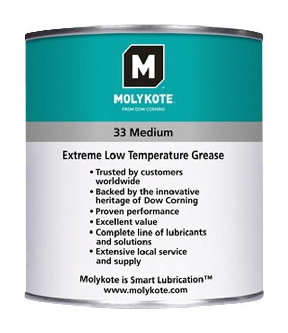 Molykote Molykote 33M, 1Kg 33 Mfd Grease, Can, 1Kg