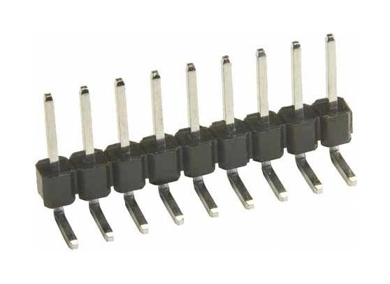 Harwin M20-9750746 Connector, R/a Header, 7Pos, 1Row, 2.54mm