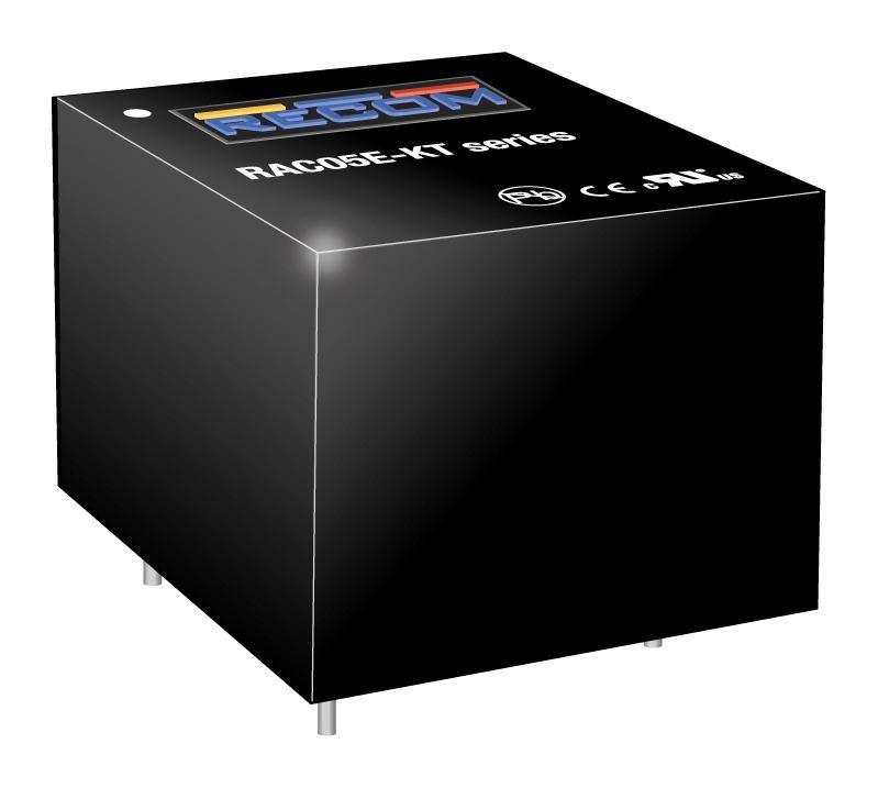 RECOM Power Rac05E-05Skt Power Supply, Ac-Dc, 5V, 1A