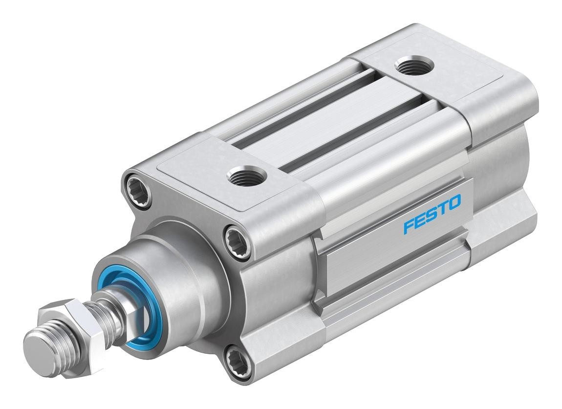 Festo Dsbc-50-30-D3-Ppsa-N3 Cylinder, Dbl Acting, 50mm, 12Bar, 30mm