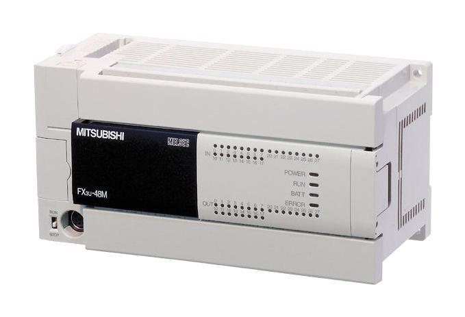 Mitsubishi Fx3U-48Mr-Ds Process Controller, 48I/o, 35W, 24Vdc