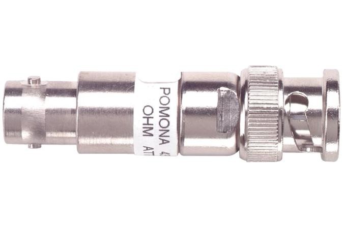 Pomona 4391-50 Rf/coaxial Bnc Resistor Attenuator 50 Ohm