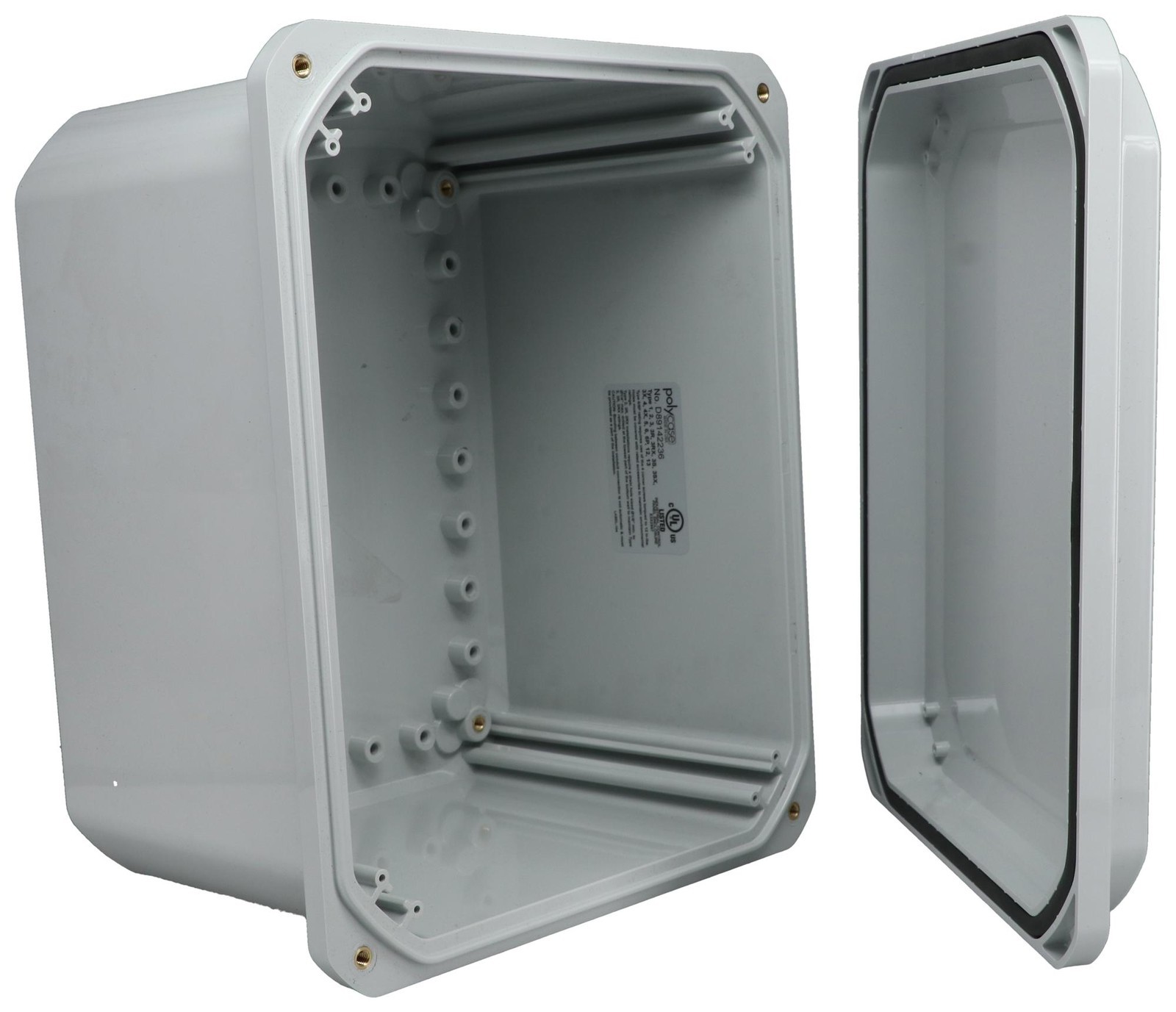 Bud Industries Dps-28711 Enclosure, Outdoor, Pc, Light Grey