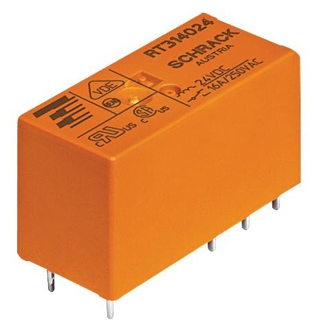 Te Connectivity 1415900-2 Relay, Spst, 250Vac, 16A