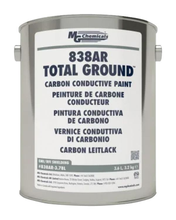 MG Chemicals 838Ar-3.78L Conductive Paint, Carbon, Can, 3.78L