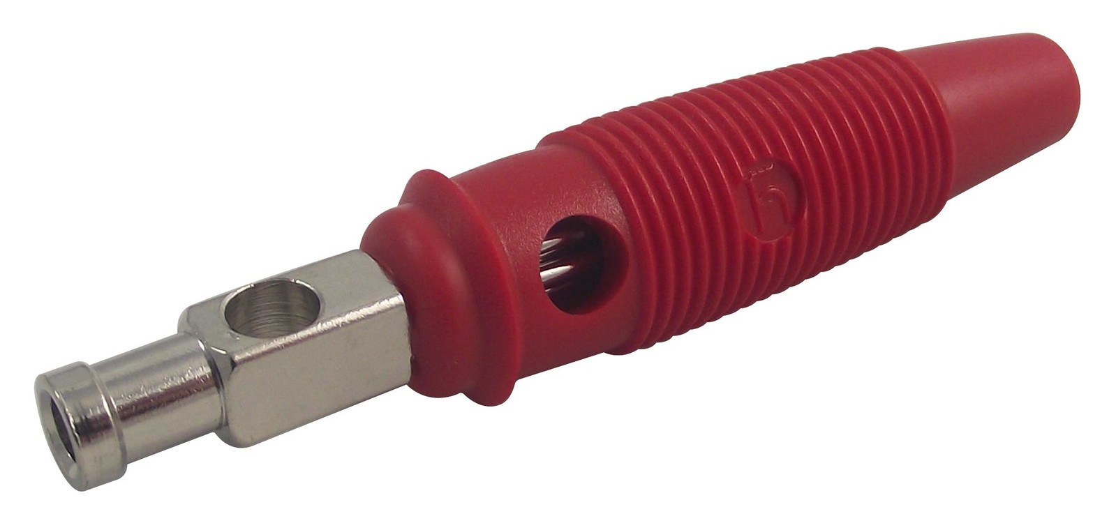 Hirschmann Test And Measurement 930727101 Plug, 4mm, Bunch Pin, Red, Pk5, Bsb