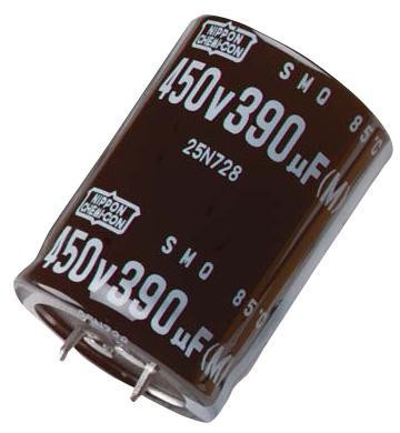 Chemi-Con Esmq401Vsn181Mp35S Aluminum Electrolytic Capacitor 180Uf, 400V, 20%, Snap-In