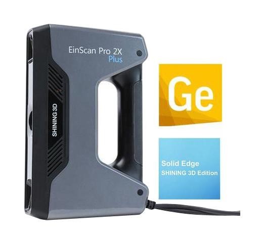 Einscan Pro 2X Plus Reverse Engineering 3D Scanner, Handheld, Led, 0.2mm
