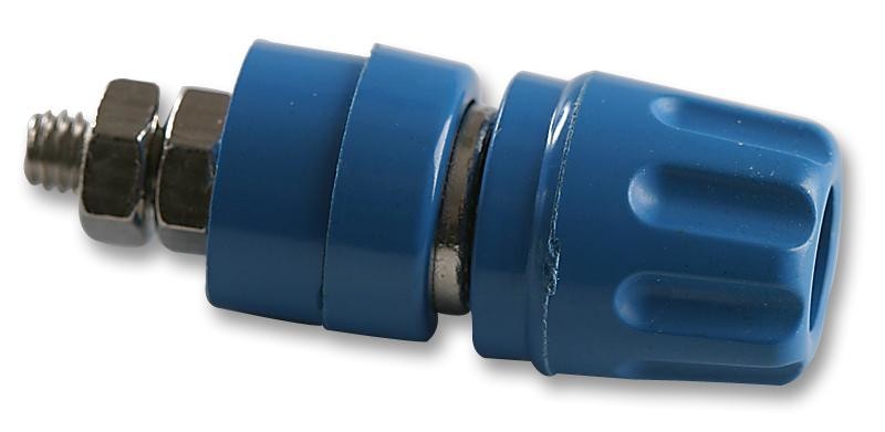 Hirschmann Test And Measurement 930103102 Socket, 4mm, Blue, Pk5, Mls