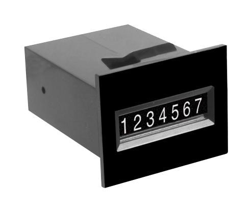 Trumeter Sr8-4017 Total Counter, 7Digit, 3mm, 24V, Snap-In