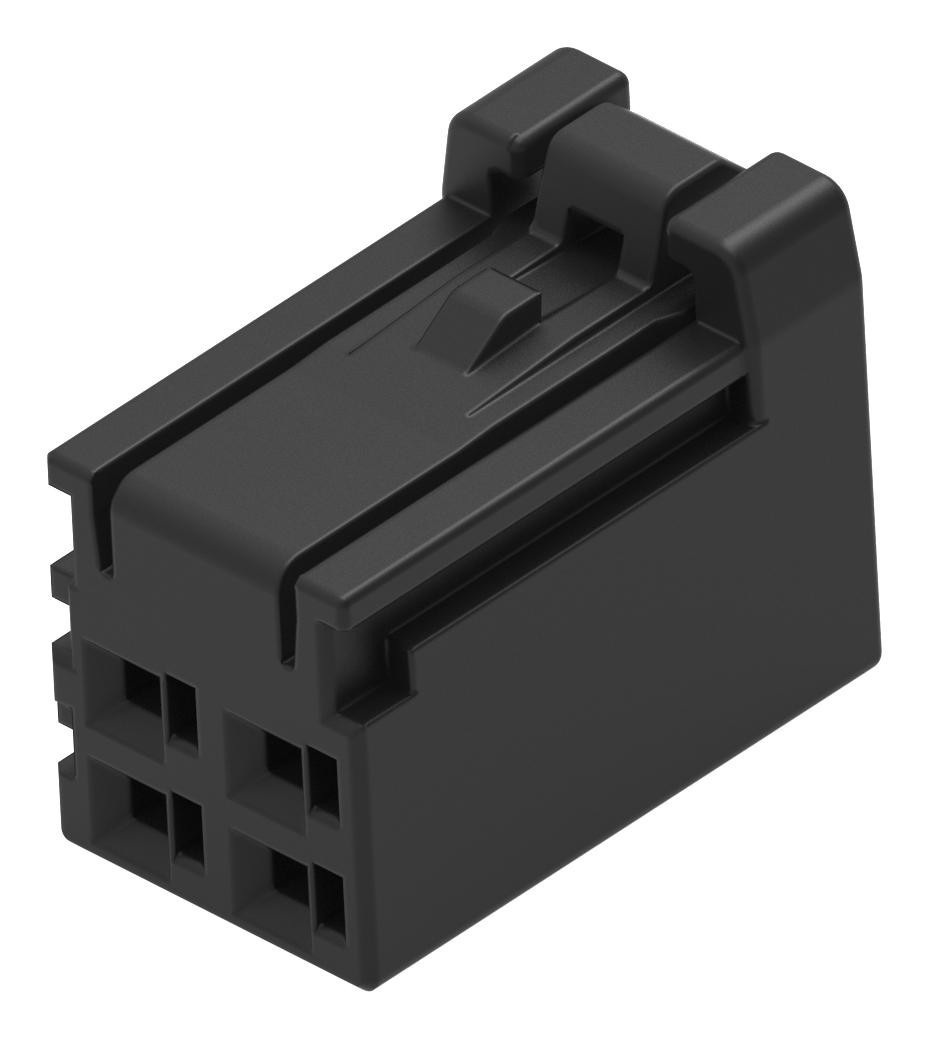 Te Connectivity 1-2366515-4 Connector Housing, Rcpt, 4Pos, 2mm