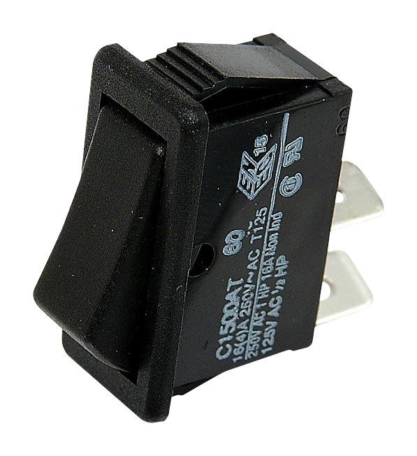 Bulgin C1500Aaaaa Rocker Switch, On-Off, Spst, Non Illum